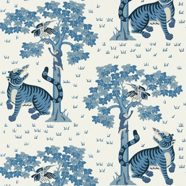 Papel Pintado KHANA AT78780 Blue - ANNA FRENCH