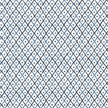 Papel de parede MINI TRELLIS AT78750 Blue - ANNA FRENCH