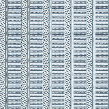 Papel de parede MONTECITO STRIPE AT78721 Navy - ANNA FRENCH