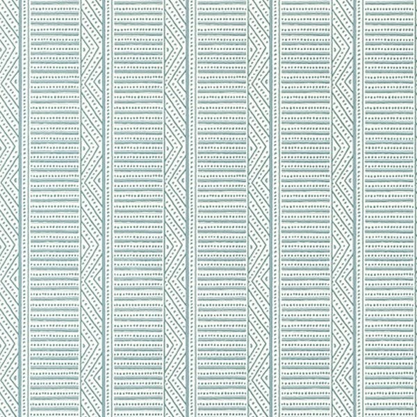 Papel de parede MONTECITO STRIPE AT78768 Robin´s Egg - ANNA FRENCH