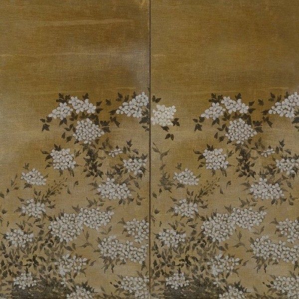 Wallpaper JUTE FLORA MURAL 7800993 - COORDONNE