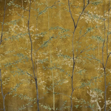 Papel Pintado WOODS MURAL 7800998 Gold - COORDONNE