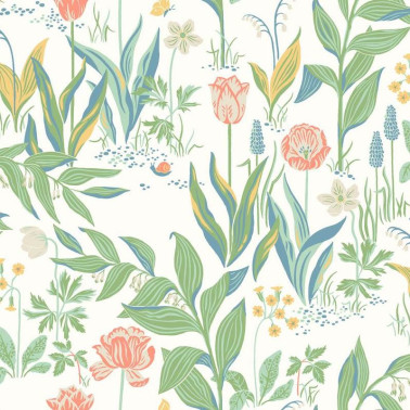 Wallpaper SPRING GARDEN 7218 - BORAS TAPETER