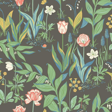 Wallpaper SPRING GARDEN 7219 - BORAS TAPETER