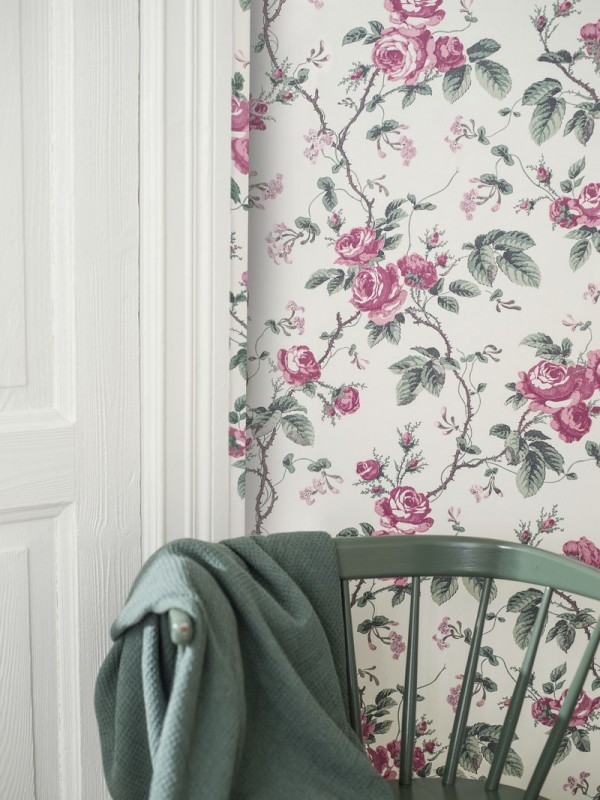 Wallpaper FRENCH ROSES 7210 - BORAS TAPETER