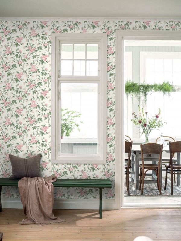 Wallpaper FRENCH ROSES 7212 - BORAS TAPETER