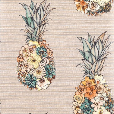 Wallpaper W7266-02 ANANAS - MATTHEW WILLIAMSON