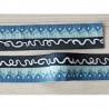 Papier peint T81 02 wiggles braid mediterranean - VILLANOVA