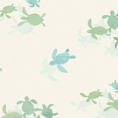 Papel Pintado W584-01 TINY TURTLES - VILLANOVA