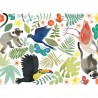 Papier peint W591-01 JUNGLE JUMBLE WALL STICKERS - VILLANOVA