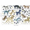 Papel de parede W590-01 WALKIES WALL STICKERS - VILLANOVA