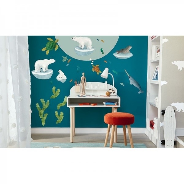 Papier peint W577-01 OCEAN ANTICS WALL STICKERS - VILLANOVA