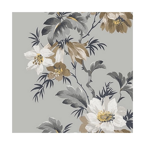 Wallpaper TP81608 FLOWER STRIPE - WALLQUEST