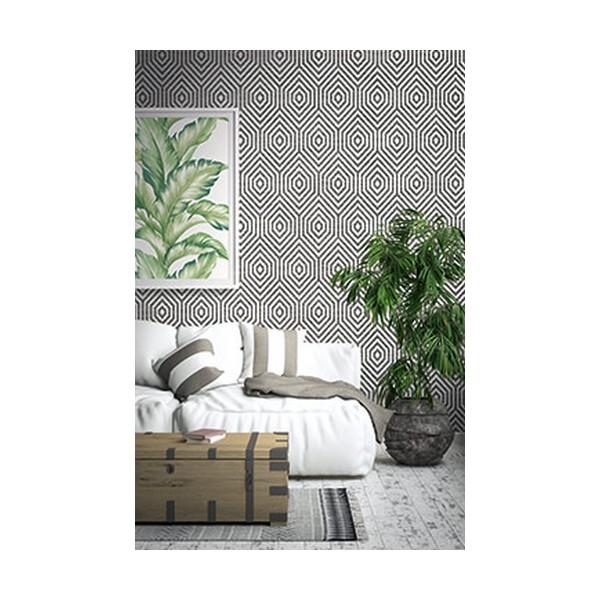 Carta da Parati TP80508 HEXAGON GEOMETRIC - WALLQUEST