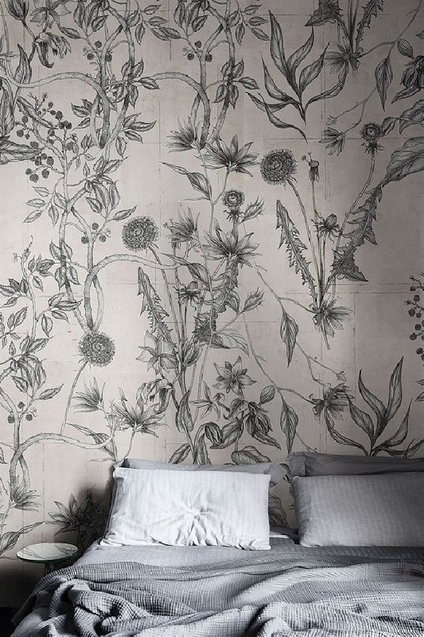 Wallpaper WILD FLOWER 18041-3 - LONDON ART