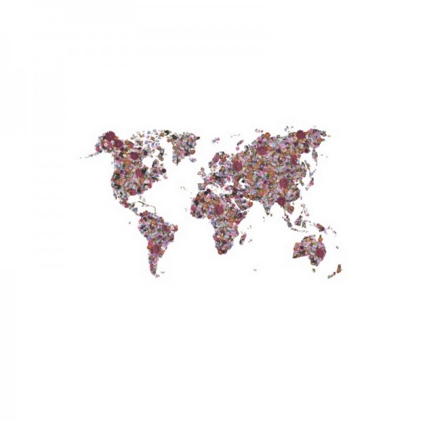 Papel de parede R15821 FLORAL WORLD - REBEL WALLS