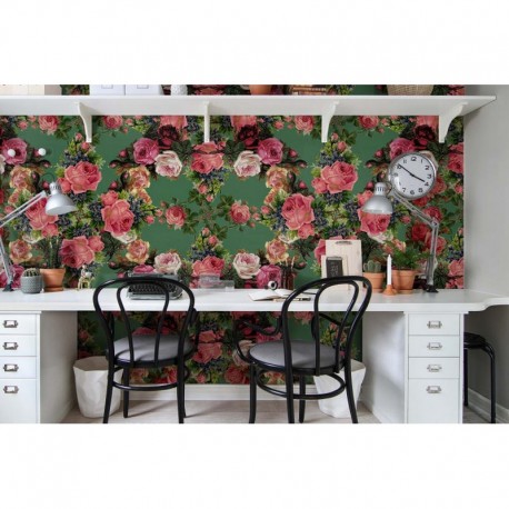 Papel Pintado R15711 FLORAL FRIDA, GARDEN - REBEL WALLS