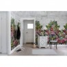 Papel Pintado R15762 FLOWER BURST, CONCRETE - REBEL WALLS