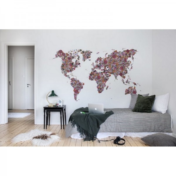 Papel de parede R15821 FLORAL WORLD - REBEL WALLS