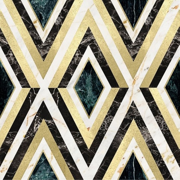 Papel de parede WP20292 diamond sin brass - MIND THE GAP