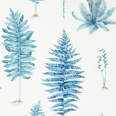 Wallpaper FERNERY DGLW216635 China Blue - Sanderson