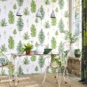 Wallpaper FERNERY DGLW216635 China Blue - Sanderson