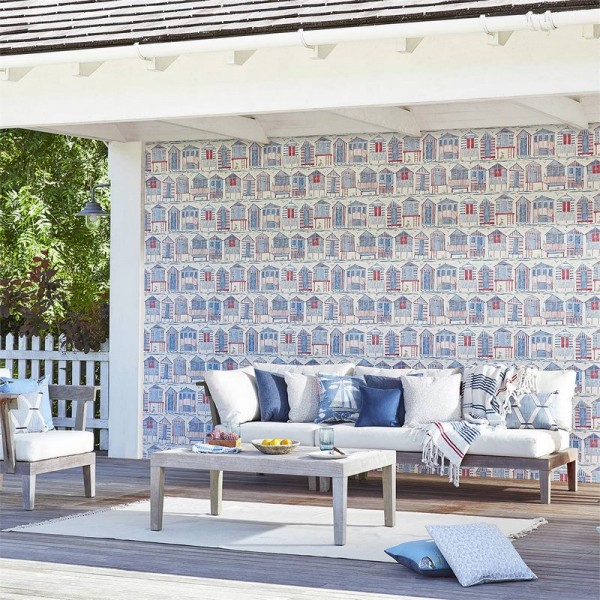 Papel de parede BEACH HUTS DCOA216560 - Sanderson