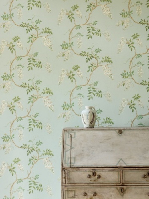 Papier peint  CFW7963-02 ALDERNEY Cream - COLEFAX AND FOWLER