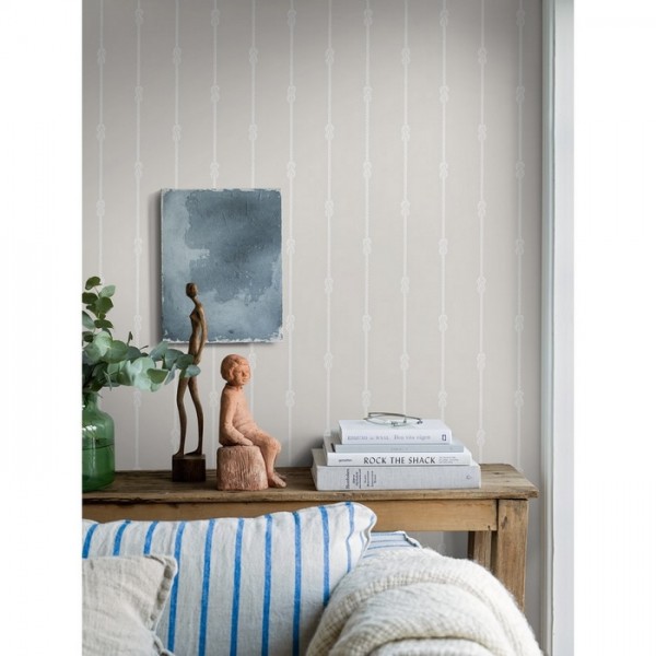 Papel de parede Knot Stripe 8859 - BORAS TAPETER