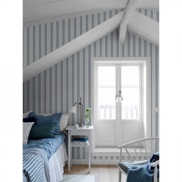 Wallpaper Hamnskär Stripe 8874 - BORAS TAPETER