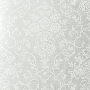 Papier peint Alicia T89119 Metallic Silver - THIBAUT