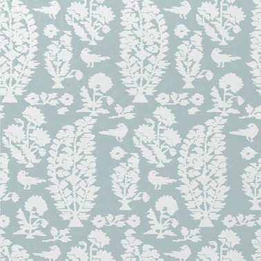 Wallpaper Allaire T72595 Aqua - THIBAUT