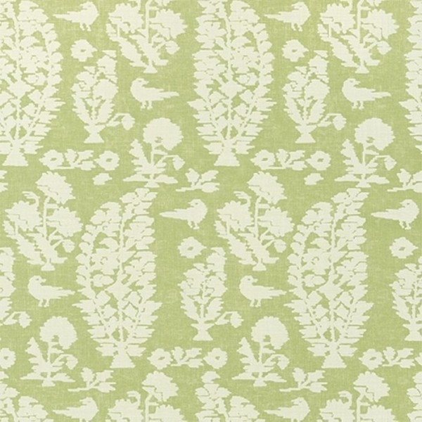 Papier peint Allaire T72597 Spring Green - THIBAUT