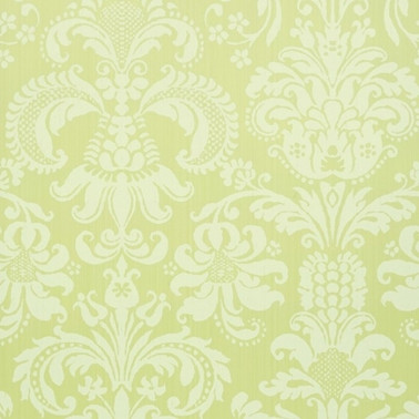 Papier peint Ashley T89168 Citron - THIBAUT