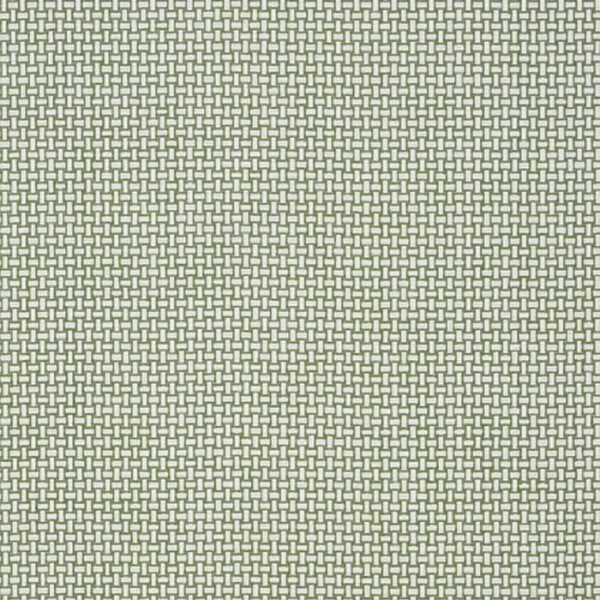 Wallpaper Baker Weave T2939 Green - THIBAUT