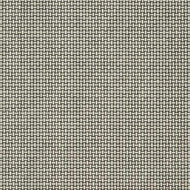 Wallpaper Baker Weave T2985 Black on Linen - THIBAUT