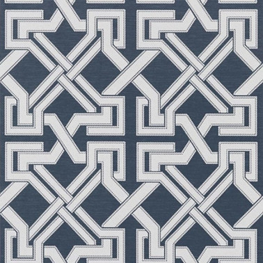 Wallpaper Benedetto T72581 Navy - THIBAUT