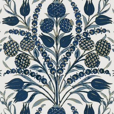 Papel de parede Corneila T72603 Navy - THIBAUT