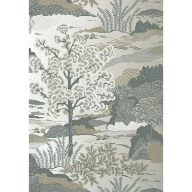 Wallpaper Daintree T85045 Pearl - THIBAUT