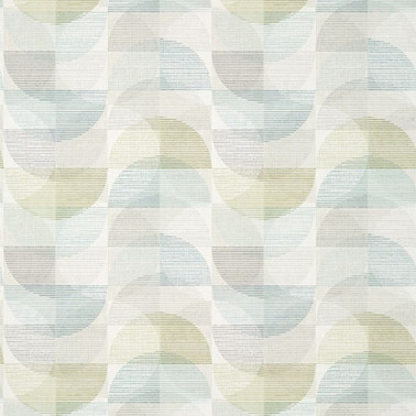 Papel de parede Half Moon T458 Green - THIBAUT