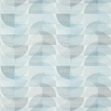 Wallpaper Half Moon T460 Mineral - THIBAUT