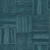 Wallpaper Hayworth T422 Turquoise and Blue - THIBAUT