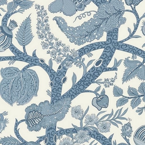 Wallpaper Macbeth T72624 Blue - THIBAUT