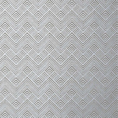 Wallpaper Oslo Chevron T2991 Metallic Silver - THIBAUT