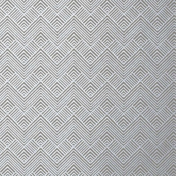 Wallpaper Oslo Chevron T2991 Metallic Silver - THIBAUT