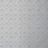 Wallpaper Oslo Chevron T2991 Metallic Silver - THIBAUT