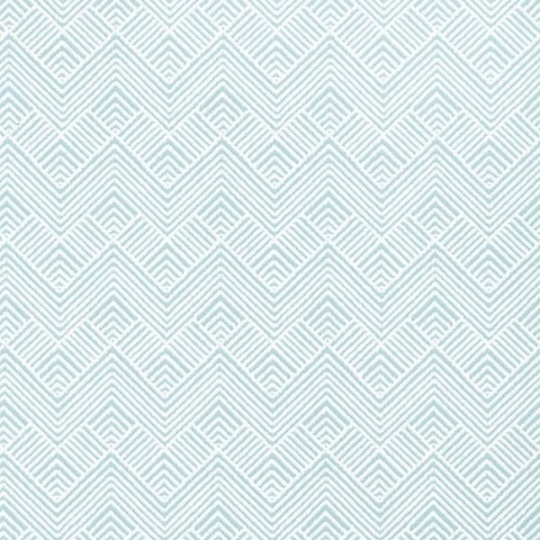 Papel de parede Oslo Chevron T2993 Aqua - THIBAUT