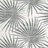 Papier peint Palm Frond T10145 Black and White - THIBAUT