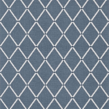 Papel de parede Pompton Trellis T72634 Navy - THIBAUT