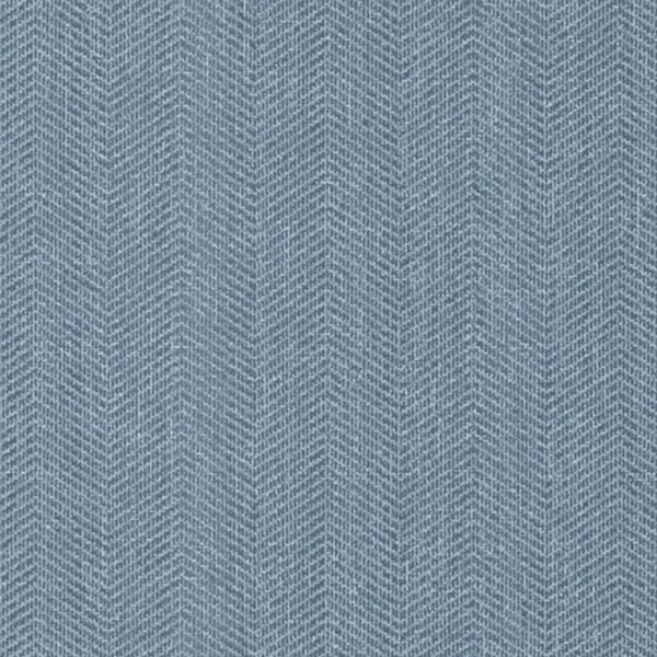 Papel de parede Roscoe Herringbone T72626 Slate Blue - THIBAUT